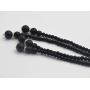 COLORFUL BLING Fashion Faux Pearls Long Necklace Pearl Multilayers Beaded Necklace for Women