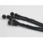 COLORFUL BLING Fashion Faux Pearls Long Necklace Pearl Multilayers Beaded Necklace for Women
