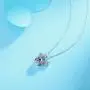HERAYLI Mickey Mouse Pendant Necklace for Girls/Women,Made with Swarovski Crystal Lovely Women Necklace Jewelry Gift (Purple)