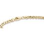 Miabella Solid 18K Gold Over Sterling Silver Italian 3.5mm Square Rolo Link Round Box Chain Bracelet for Men Women 7, 8, 8.5, 9 Inch 925 Made in Italy