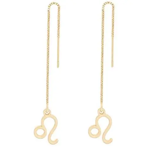 SENFAI Delicate 12 Constellation Dangle Earring for Girls SENFAI Delicate 12 Constellation Dangle Earring for Girls