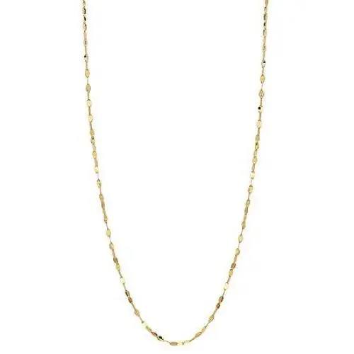 10K Solid Gold 2.0MM Diamond Cut Mirror Chain Necklace or Anklet - Unisex Sizes 10''-30'' - Yellow, White, Rose or 3 Tone 10K Solid Gold 2.0MM Diamond Cut Mirror Chain Necklace or Anklet - Unisex Sizes 10''-30'' - Yellow, White, Rose or 3 Tone