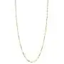 10K Solid Gold 2.0MM Diamond Cut Mirror Chain Necklace or Anklet - Unisex Sizes 10''-30'' - Yellow, White, Rose or 3 Tone 10K Solid Gold 2.0MM Diamond Cut Mirror Chain Necklace or Anklet - Unisex Sizes 10''-30'' - Yellow, White, Rose or 3 Tone