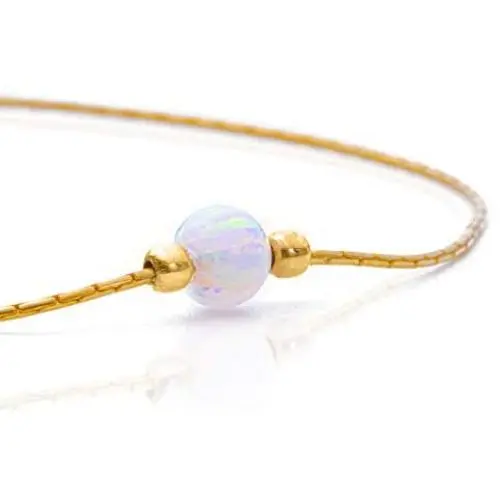 jolliz Gold Bracelet for Women- Dainty Beaded Gold Bracelets- Charm Gold Bracelets for Girls- Gemstone Bracelet