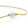 jolliz Gold Bracelet for Women- Dainty Beaded Gold Bracelets- Charm Gold Bracelets for Girls- Gemstone Bracelet