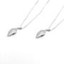 Zhia Matching Necklaces for Couples Best Friends, Magnetic Love Heart Jewelry