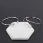 WUSUANED Dainty Heartbeat Stethoscope Cuff Bracelet Gift for Nurse Doctor Medical Student