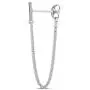 Highstreet .925 Sterling Silver dangling drop chain earrings for women | elegant design | hypoallergenic | light and easy on the ear for all day use Highstreet .925 Sterling Silver dangling drop chain earrings for women | elegant design | hypoallergenic | light and easy on the ear for all day use