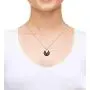 I Love You Necklace 24k Gold Inscribed in 120 Languages Including Braille and Sign Language in Miniature Text onto a Spinning Round Black Onyx Gemstone Pendant, 18'' Rolo Chain