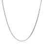 BFISH JEWELRY 925 Sterling Silver Designer Chain 0.8MM Delicate Italian Box Chain - Super Thin & Strong Lovely Necklaces