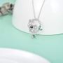 Koala Bear Necklace 925 Sterling Silver Cute Animal Pendant Women Mom Birthday Animal Lovers Jewelry Gift