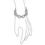Bling Jewelry Fashion Statement Chunky Texture Large Oval Interlocking Link Chain Matt Silver Or Gold Plated Bracelet for Women Toggle Clasp Closure Bling Jewelry Fashion Statement Chunky Texture Large Oval Interlocking Link Chain Matt Silver Or Gold Plated Bracelet for Women Toggle Clasp Closure