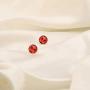WSNANG Good Luck Ladybug Jewelry Ladybug Bracelet/Necklace/Stud Set Ladybug Lover Gift Insect Lover Gift Wish Lucky Gift for Women Girl