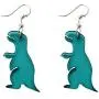 Cute Dinosaur Earrings Jurassic Park T-Rex Dinosaur Drop Earrings For Girls Teens Jewelry gift