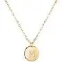 MignonandMignon Gold Initial Necklace Initial Disc Necklace Bridesmaid Jewelry Gift for Her MignonandMignon Gold Initial Necklace Initial Disc Necklace Bridesmaid Jewelry Gift for Her