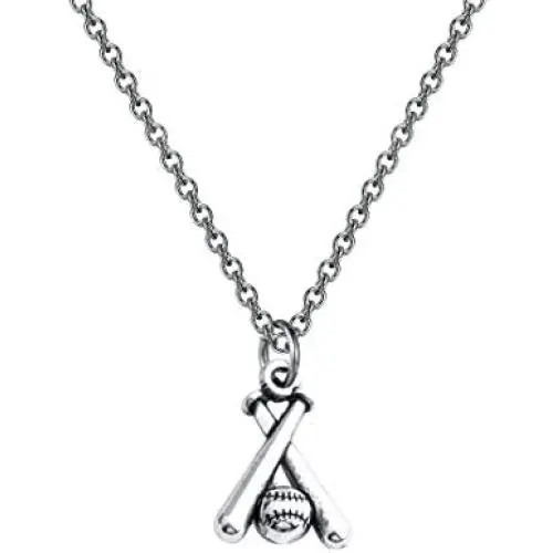 FUSTMW Baseball and Baseball Bat Cross Necklace Baseball Lovers Jewelry Gifts for Baseball Moms Baseball Player Gifts FUSTMW Baseball and Baseball Bat Cross Necklace Baseball Lovers Jewelry Gifts for Baseball Moms Baseball Player Gifts