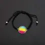 LBSBO LGBT Adjustable Bracelet Rainbow Gay & Lesbian Pride Bracelet Bisexual Pride Bracelet Transgender Pride Bracelet