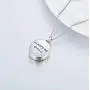 PROESS Tree of Life Necklace-Cremation Necklace for Ashes Sterling Silver Family Tree Pendant Urn Necklace Keepsake Jewelry for Human Ashes for Men Boys