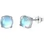 Moonstone Earrings 925 Sterling Silver Round Synthetic Moonstone Stud Earrings Moonstone Jewelry for Women Hypoallergenic Earrings for Sensitive Ears Moonstone Earrings 925 Sterling Silver Round Synthetic Moonstone Stud Earrings Moonstone Jewelry for Women Hypoallergenic Earrings for Sensitive Ears