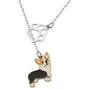 TIIMG Corgi Gift Corgi Mom Gift Corgi Owner Gift Corgi Dangle Earrings Dog Lover Gift Dog Mom Jewelry
