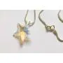 Royal Crystals Sterling Silver 925 Star Earrings and Star Pendant Necklace made with Blue Aurora Borealis Swarovski Crystals Fine Jewelry, 18 inches Royal Crystals Sterling Silver 925 Star Earrings and Star Pendant Necklace made with Blue Aurora Borealis Swarovski Crystals Fine Jewelry, 18 inches