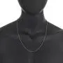 The Bling Factory 1mm High-Polished Stainless Steel Round Snake Chain Necklace The Bling Factory 1mm High-Polished Stainless Steel Round Snake Chain Necklace
