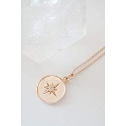 HONEYCAT Starburst Pendant Necklace in Gold, Rose Gold, or Silver | Minimalist, Delicate Jewelry
