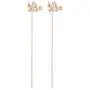 Swarovski Womens Dazzling Swan Crystal Jewelry Collection, Rose-Gold Finish Swarovski Womens Dazzling Swan Crystal Jewelry Collection, Rose-Gold Finish