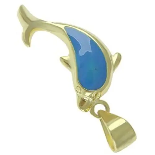 AFFY Jewelry Dolphin Charm Pendant Necklace 925 Sterling Silver