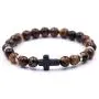 SOFTONES 4PCS Cross Beads Bracelet for Men Women 8mm Healing Lava Stone Stretch Bracelets,7.5'' … SOFTONES 4PCS Cross Beads Bracelet for Men Women 8mm Healing Lava Stone Stretch Bracelets,7.5'' …