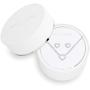 Katie Loxton Womens Silver Plated Sentiment Set Necklace and Earring Boxed Set of 2 Live Open Heart