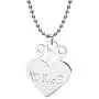 TAGOMEI Stainless Steel Pendant Necklace Round Strand Chains Necklace for Popular Young Singer Fans Gifts TAGOMEI Stainless Steel Pendant Necklace Round Strand Chains Necklace for Popular Young Singer Fans Gifts