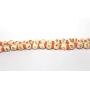 IS4A White Tulsi Japa Mala 108+1 8mm Hare Rama Hare Krishna Beads