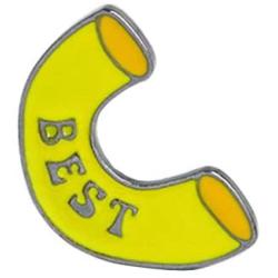 Charmart Best Friends Lapel Pin 2 Piece Set Macaroni and Cheese Enamel Brooch Pins Accessories Badges Gifts