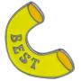 Charmart Best Friends Lapel Pin 2 Piece Set Macaroni and Cheese Enamel Brooch Pins Accessories Badges Gifts