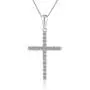 Cerylle 925 Sterling Silver CZ Cross Hope Faith Pendant for Women Necklace Making Cerylle 925 Sterling Silver CZ Cross Hope Faith Pendant for Women Necklace Making