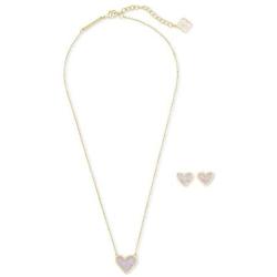 Kendra Scott Ari Heart Necklace & Earrings Gift Set
