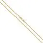 Orostar 14K Solid Yellow Gold and White Gold 1mm Round Cable Chain, Perfect for Pendants - 16''-30'' Orostar 14K Solid Yellow Gold and White Gold 1mm Round Cable Chain, Perfect for Pendants - 16''-30''