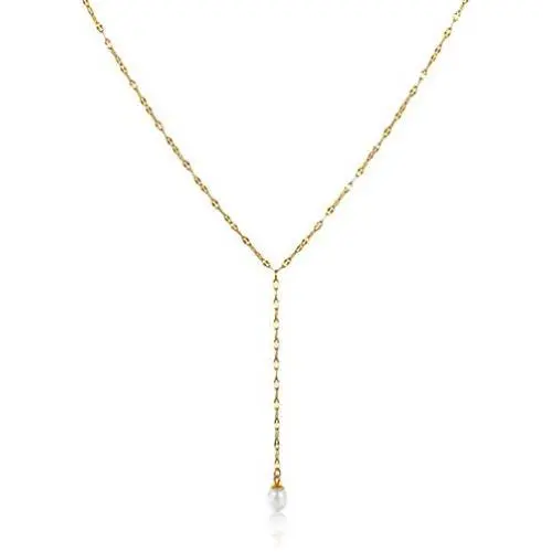 Classic Y Necklace For Women | Long Gold Necklaces for Women | Pendant Pearl Y Necklace, Gold Necklace For Women | Lariat Layering Gold Jewelry, Y Pearl Necklace | Dainty Drop Necklaces | Lariat Necklaces for Women Classic Y Necklace For Women | Long Gold Necklaces for Women | Pendant Pearl Y Necklace, Gold Necklace For Women | Lariat Layering Gold Jewelry, Y Pearl Necklace | Dainty Drop Necklaces | Lariat Necklaces for Women