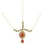 Efulgenz Indian Bollywood Bridal Wedding Kundan Crystal Necklace Earring Maang Tikka Head Chain Nose Ring Bracelet Jewelry Set Efulgenz Indian Bollywood Bridal Wedding Kundan Crystal Necklace Earring Maang Tikka Head Chain Nose Ring Bracelet Jewelry Set