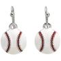GIMMEDAT Baseball Enamel Dangle Earrings Jewelry Women Mom Fan Gift