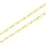 Nuragold 14k Yellow Gold 5.5mm Solid Figaro Chain Link Pendant Necklace, Mens Jewelry Lobster Lock 20'' 22'' 24'' 26'' 28'' 30'' Nuragold 14k Yellow Gold 5.5mm Solid Figaro Chain Link Pendant Necklace, Mens Jewelry Lobster Lock 20'' 22'' 24'' 26'' 28'' 30''