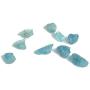 Gemhub A Top-Grade Sky Blue Aquamarine 49.50 Ct Healing Crystal, Natural Aquamarine Rough Loose Stones Lot of 9 Pcs