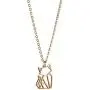 La Menagerie Cat Gold Origami Jewelry - Gold Geometric Chain Necklace – 18 Karat Plated Gold Necklace for Women & Girls – Stylish Cat Pendant Necklace La Menagerie Cat Gold Origami Jewelry - Gold Geometric Chain Necklace – 18 Karat Plated Gold Necklace for Women & Girls – Stylish Cat Pendant Necklace