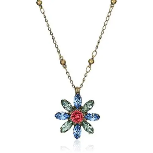 Sorrelli Celestina Pendant Necklace, Antique Gold-Tone Finish, Beach Comber Sorrelli Celestina Pendant Necklace, Antique Gold-Tone Finish, Beach Comber