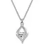 LuxglitterLin Teardrop Eye of My Heart Crystal Cremation Urn Necklace for Human Pet Ashes Holder Memorial Keepsake Pendant Jewelry