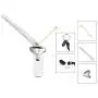 XIUDA Cremation Jewelry Urn Necklace for Ashes with Angel Wing Charm & Cylinder Eternity Stainless Steel