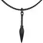 Xusamss Fashion Titanium Steel Spear Pendant Necklace,22'' Link Chain Xusamss Fashion Titanium Steel Spear Pendant Necklace,22'' Link Chain