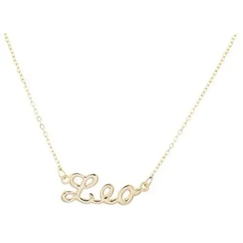 LUX ACCESSORIES Horoscope Zodiac Sign Leo Gold Necklace LUX ACCESSORIES Horoscope Zodiac Sign Leo Gold Necklace