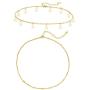 Star Necklace Choker for Women Cute Bead Necklace for Teen Girl Star Choker Necklace